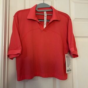 Lululemon Swiftly Tech Relaxed Fit Polo size 6 NEW